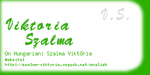 viktoria szalma business card